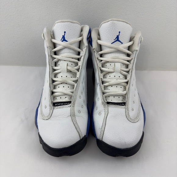 Nike Air Jordan 13 Retro ‘Hyper Royal’‎ white shoes - Picture 3 of 8